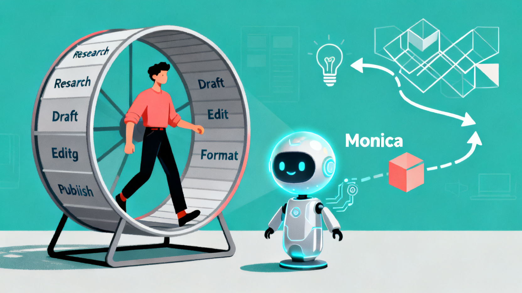 How I Cut My Content Production Time by 70% Using Monica — FlowMule