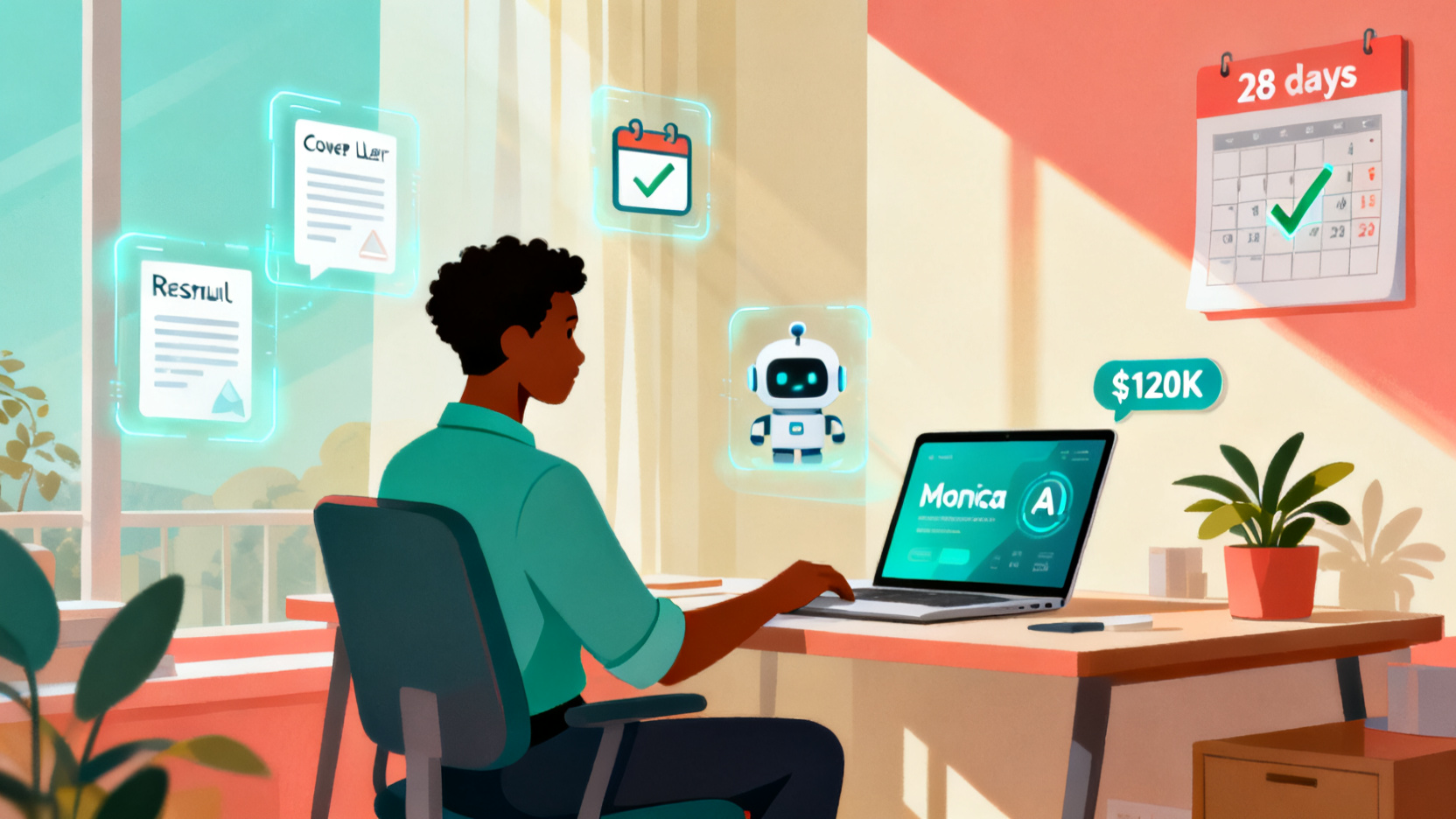 How I Landed a $120K Remote Role in 28 Days Using Monica AI — FlowMule