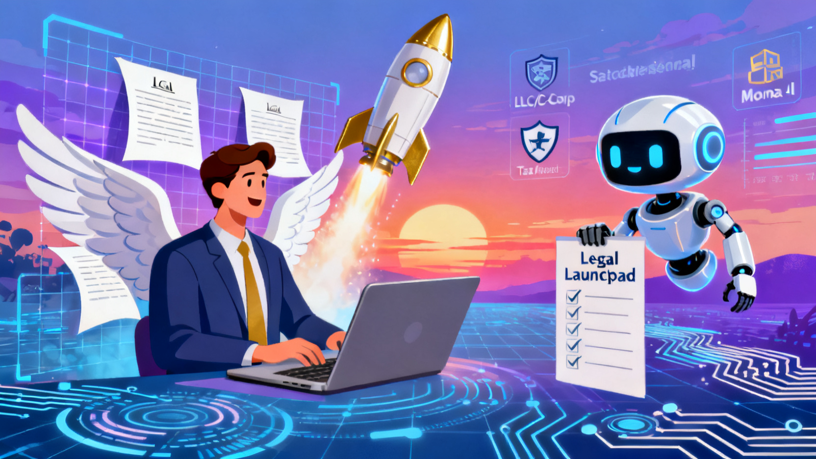 Monica AI Guide: Launch Your Business Legally This Weekend — FlowMule